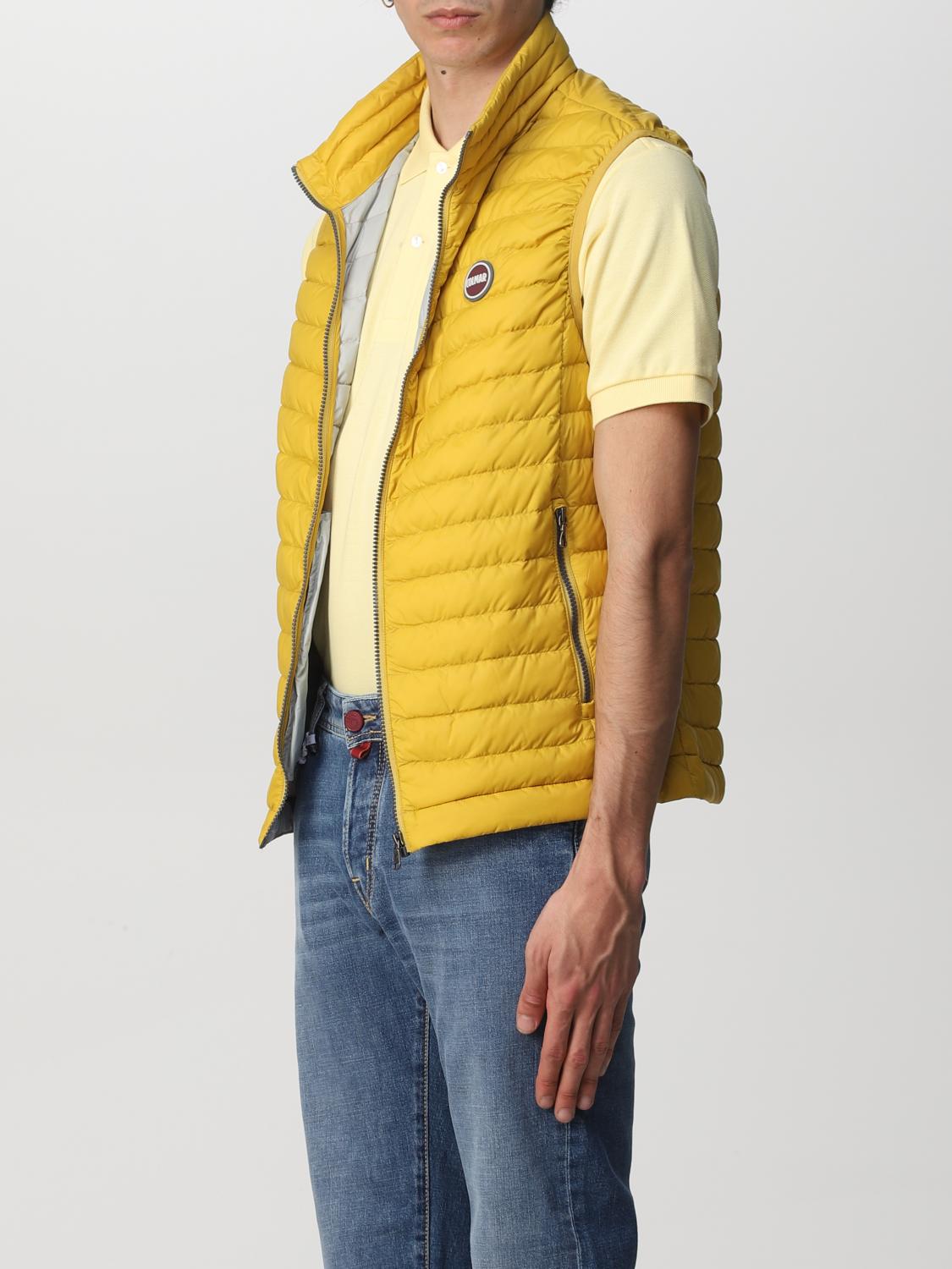 COLMAR SUIT VEST: Jacket men Colmar, Ocher - Img 3