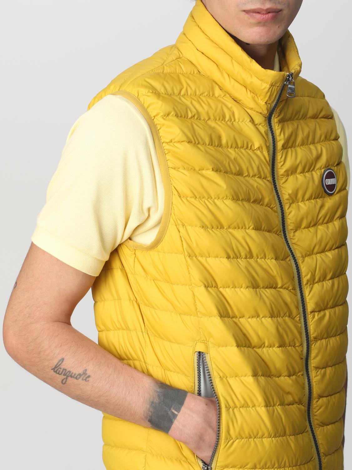 COLMAR SUIT VEST: Jacket men Colmar, Ocher - Img 4
