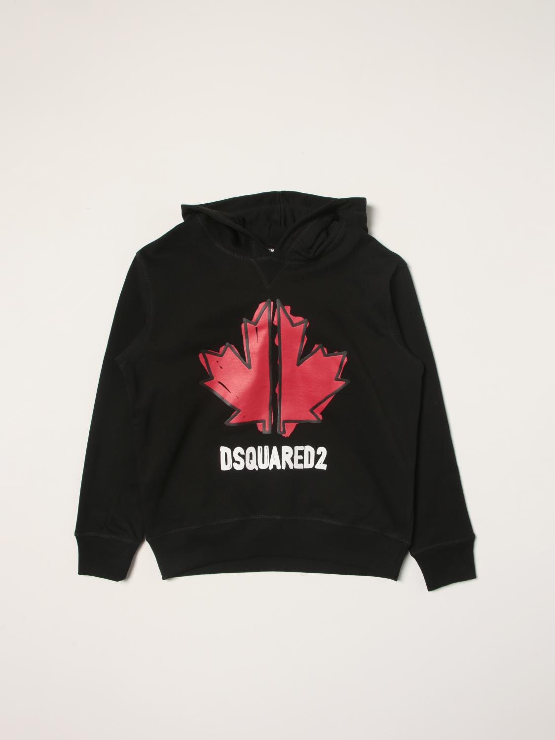 DSQUARED2 PULLOVER: Dsquared2 Junior Jungen Pullover, Schwarz - Img 1