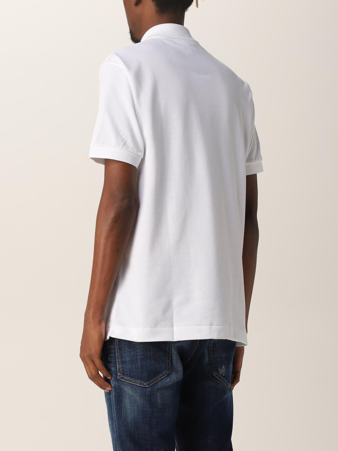 LACOSTE POLO SHIRT: Basic Polo Shirt Lacoste with Logo, White - Img 2
