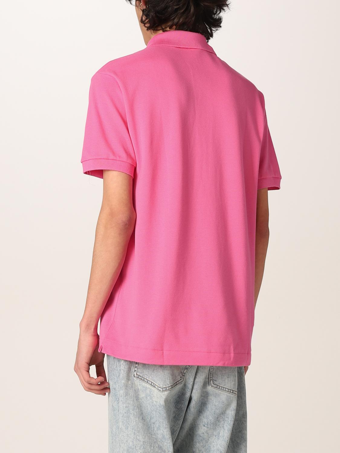 LACOSTE POLO: Polo básico Lacoste con logo, Rosa - Img 2
