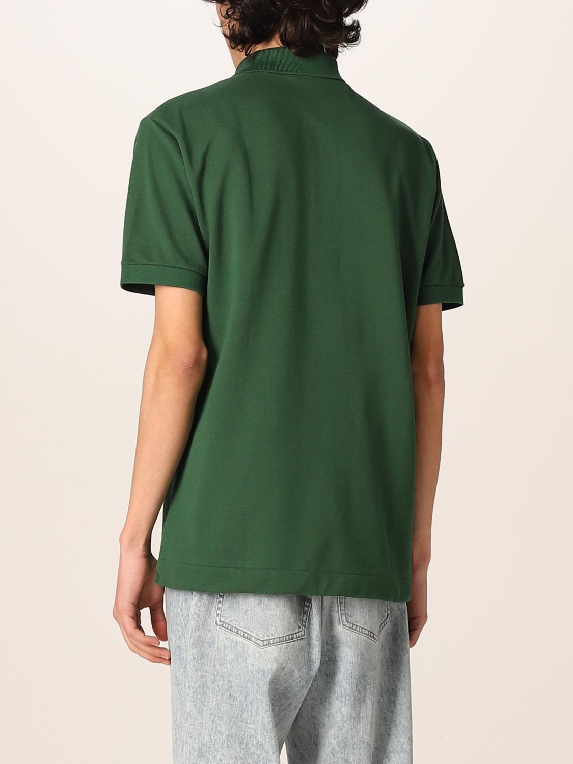 LACOSTE POLO: Polo básico Lacoste con logo, Verde - Img 2
