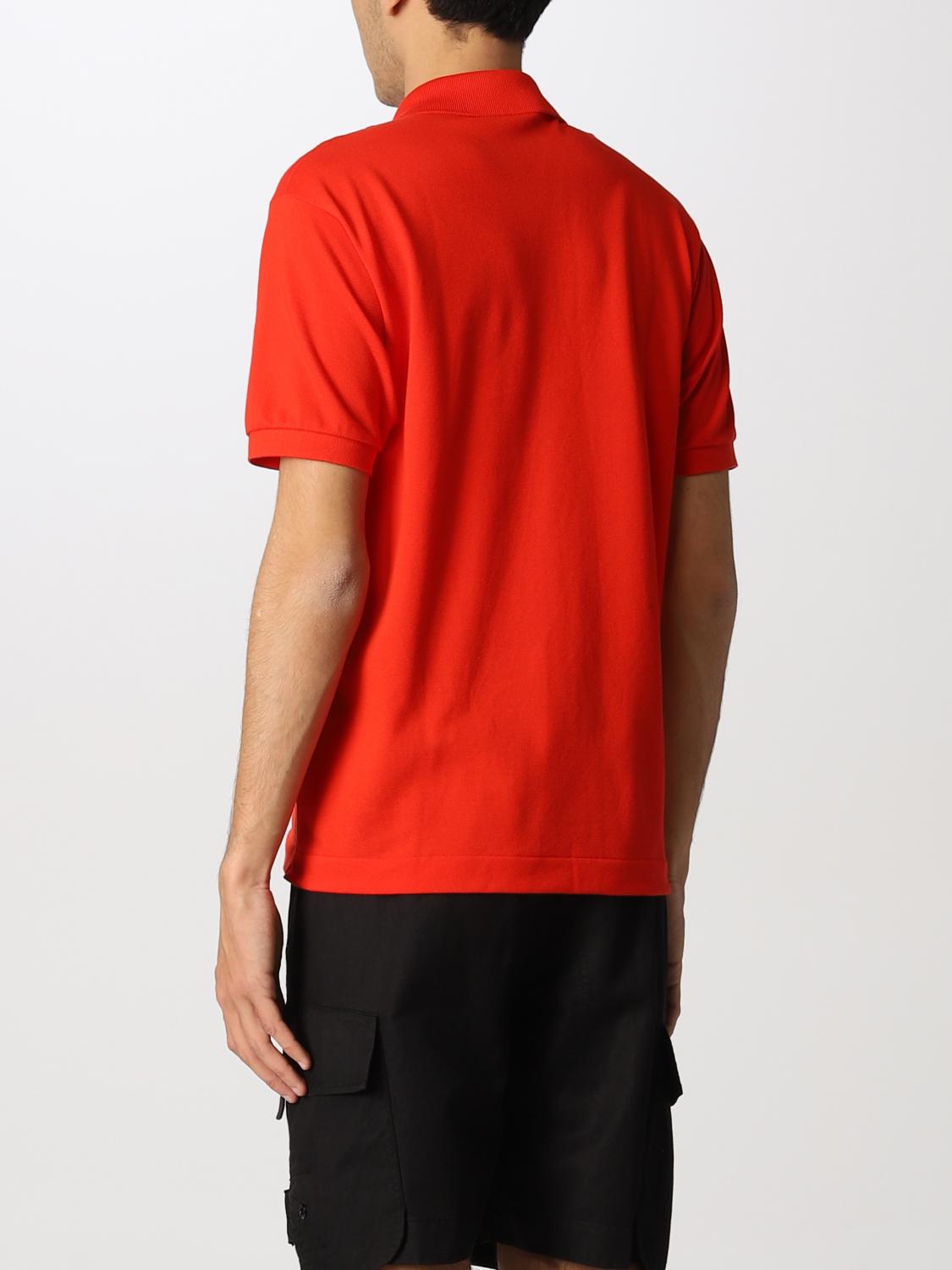 LACOSTE POLO: Polo básico Lacoste con logo, Rojo - Img 2