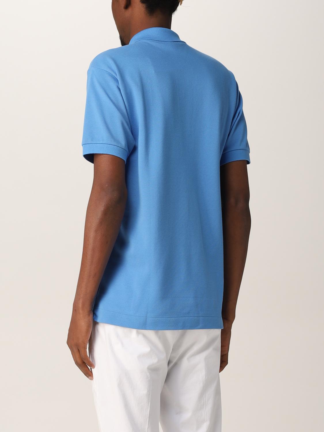 LACOSTE POLO: Polo básico Lacoste con logo, Celeste - Img 2
