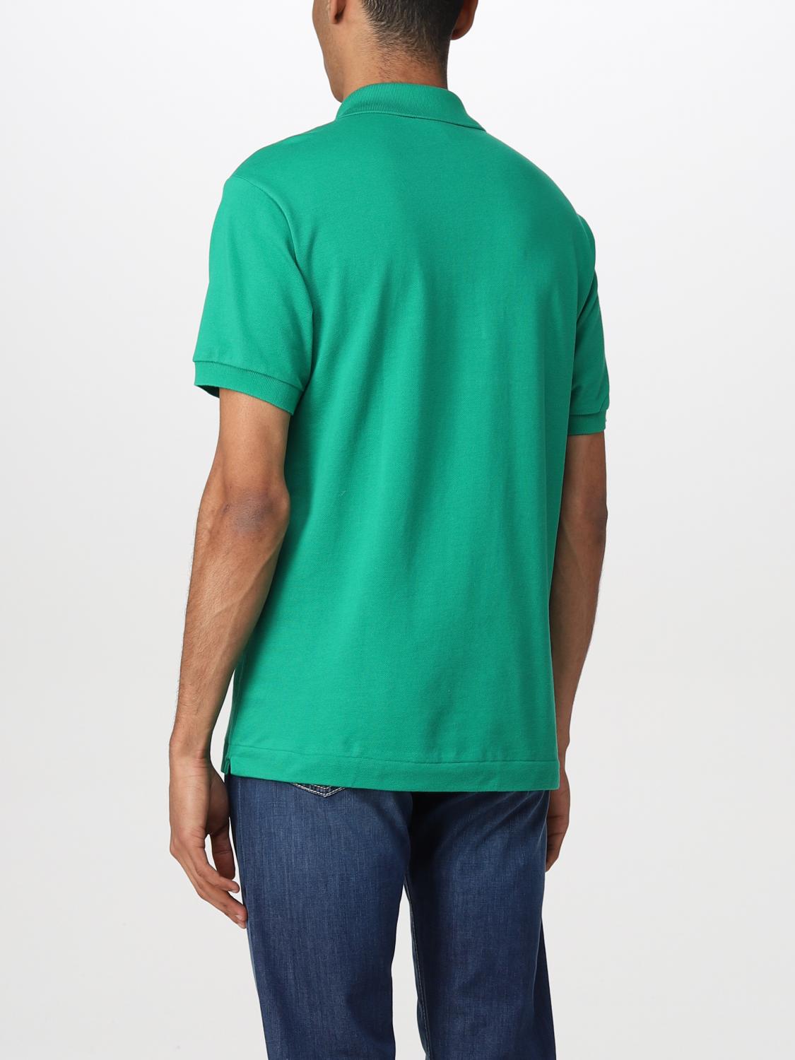 LACOSTE POLO: Polo básico Lacoste con logo, Verde Botella - Img 2