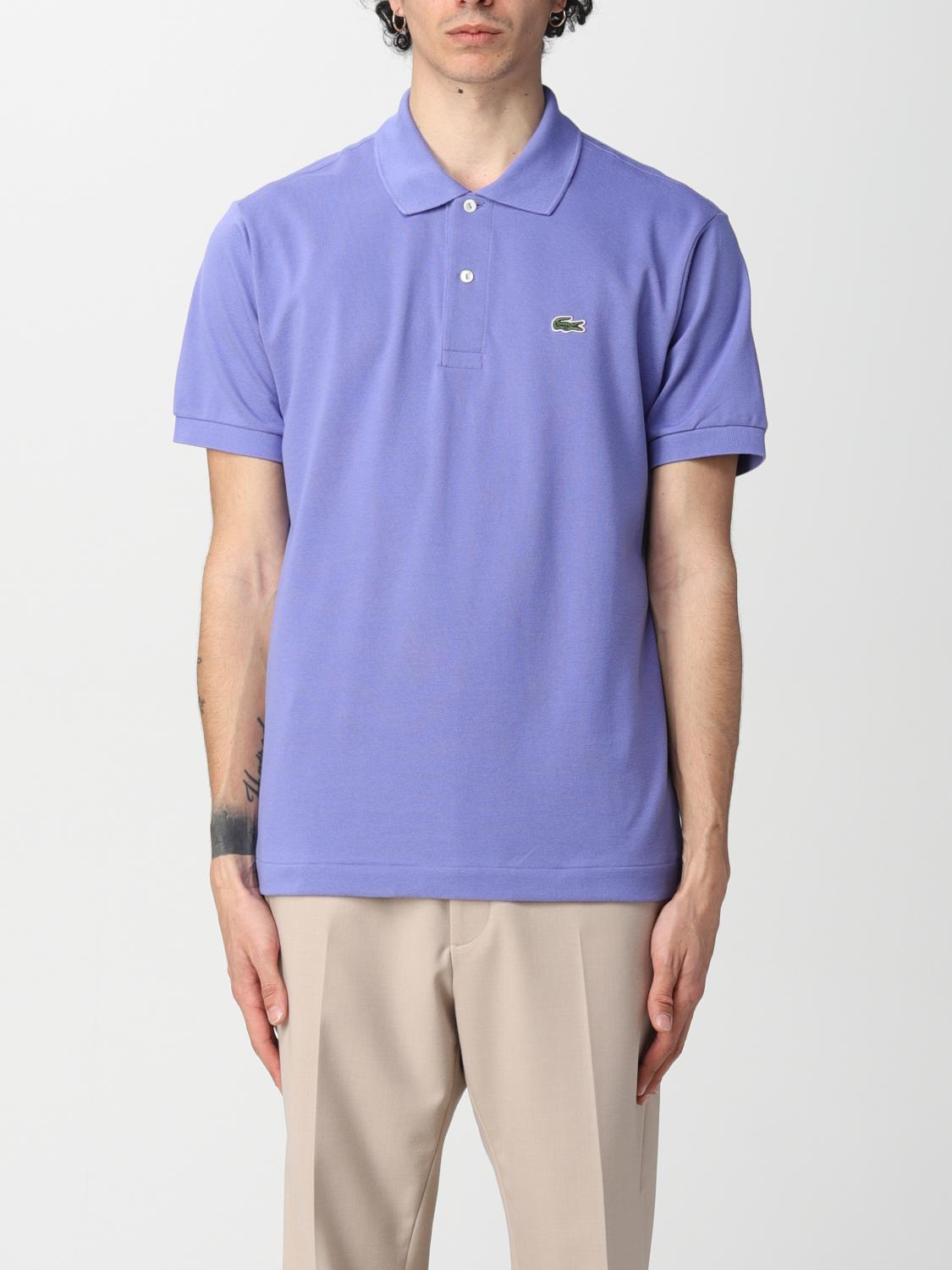 LACOSTE POLO: Polo básico Lacoste con logo, Glicina - Img 1