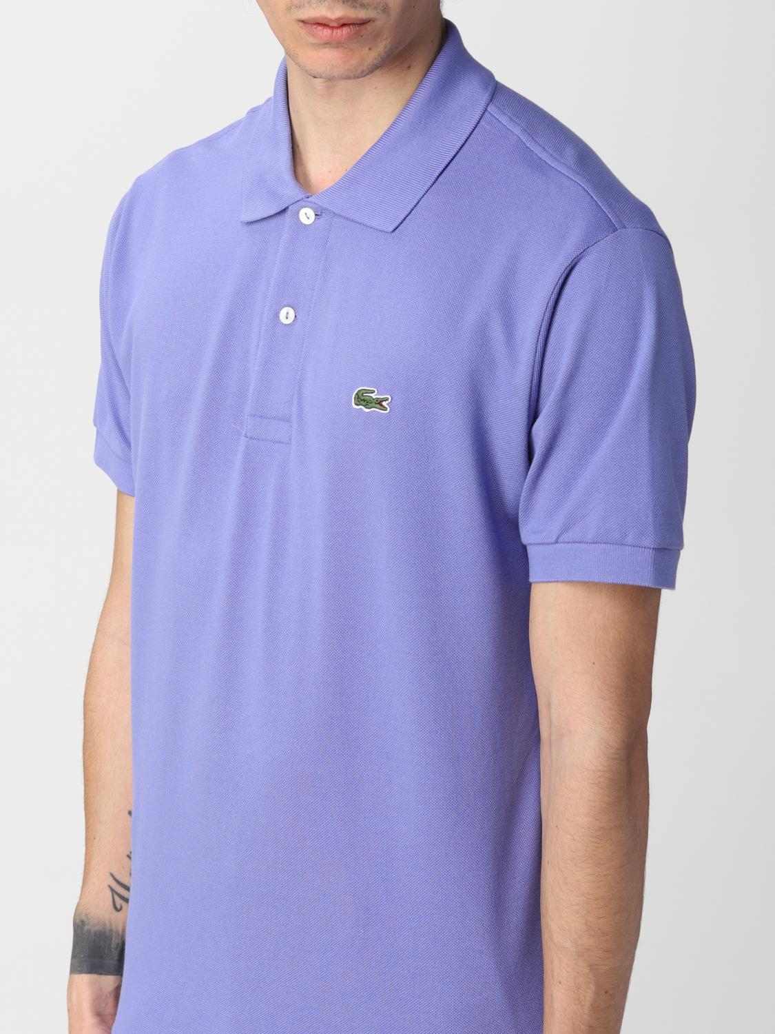 LACOSTE POLO: Polo básico Lacoste con logo, Glicina - Img 3