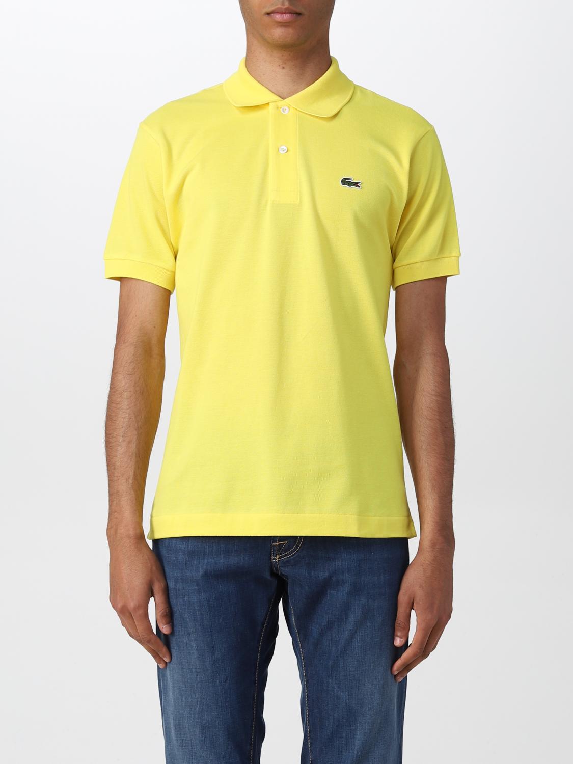 LACOSTE POLO: Polo básico Lacoste con logo, Ocre - Img 1