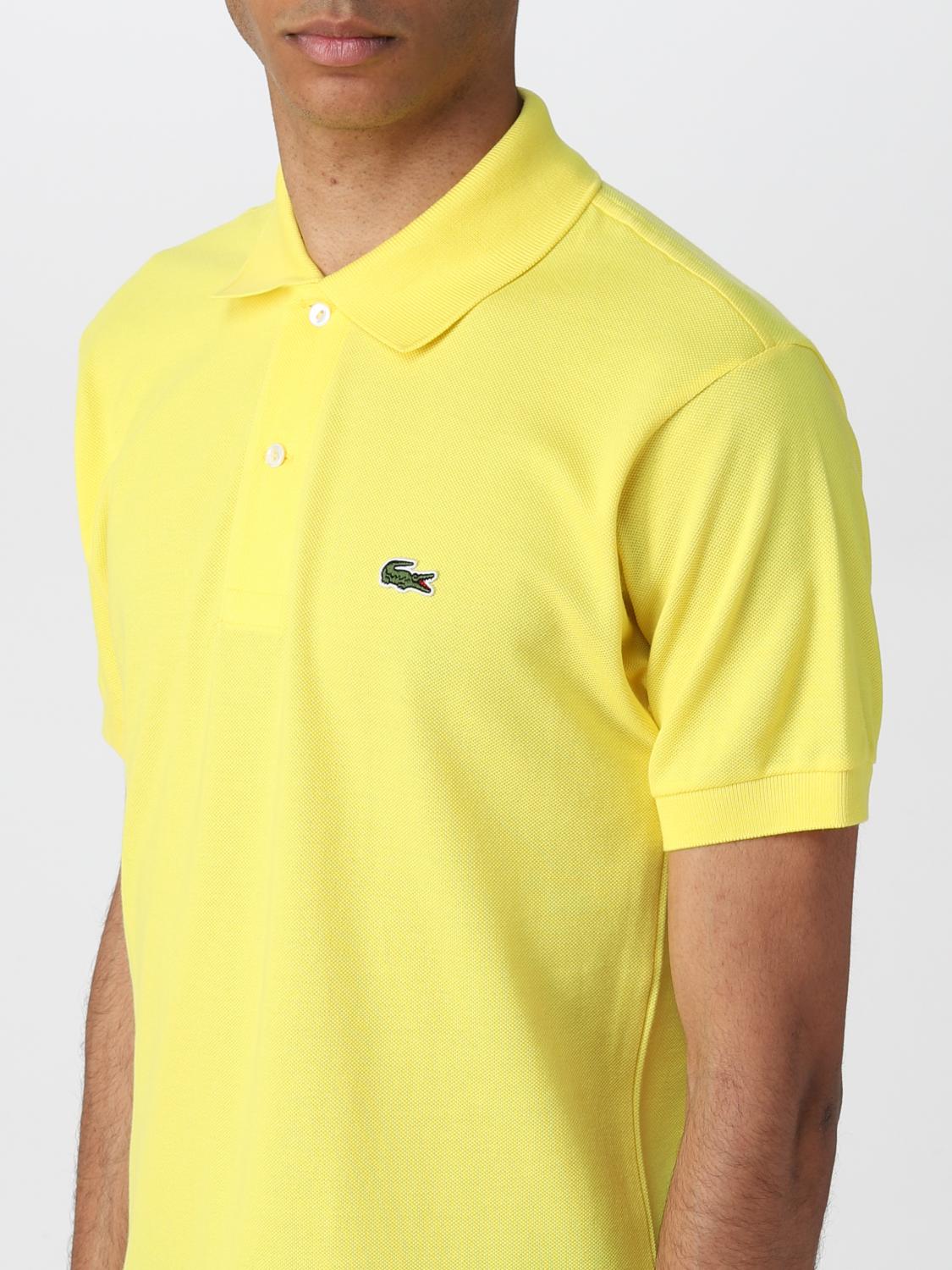 LACOSTE POLO: Polo básico Lacoste con logo, Ocre - Img 3