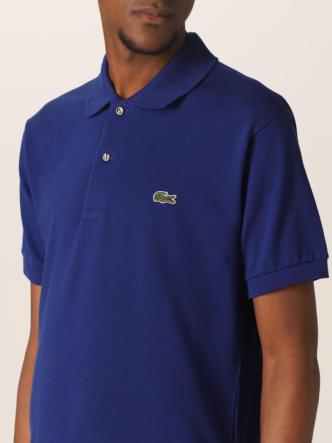 LACOSTE POLO: Polo básico Lacoste con logo, Índigo - Img 3