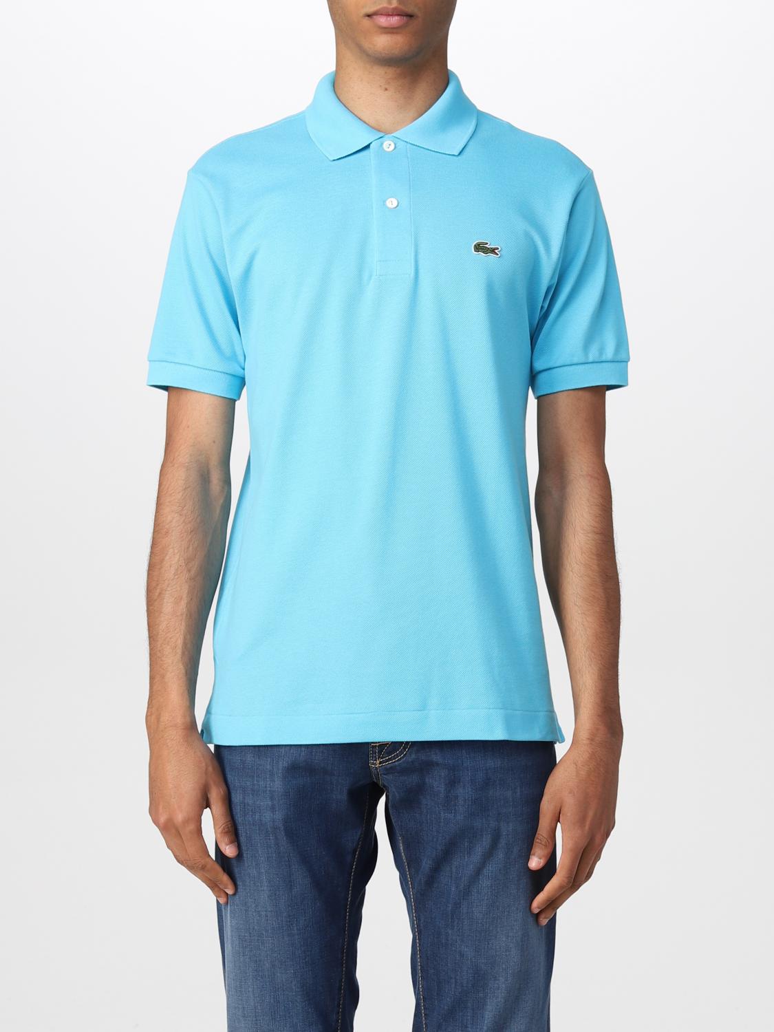 LACOSTE POLO: Polo básico Lacoste con logo, Cielo - Img 1