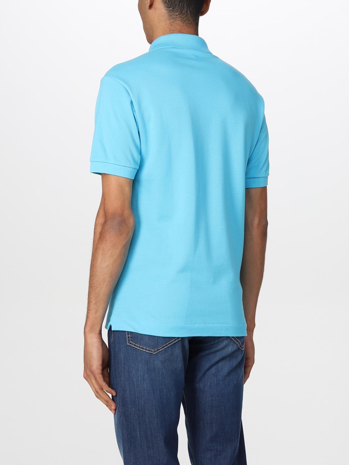 LACOSTE POLO: Polo básico Lacoste con logo, Cielo - Img 2