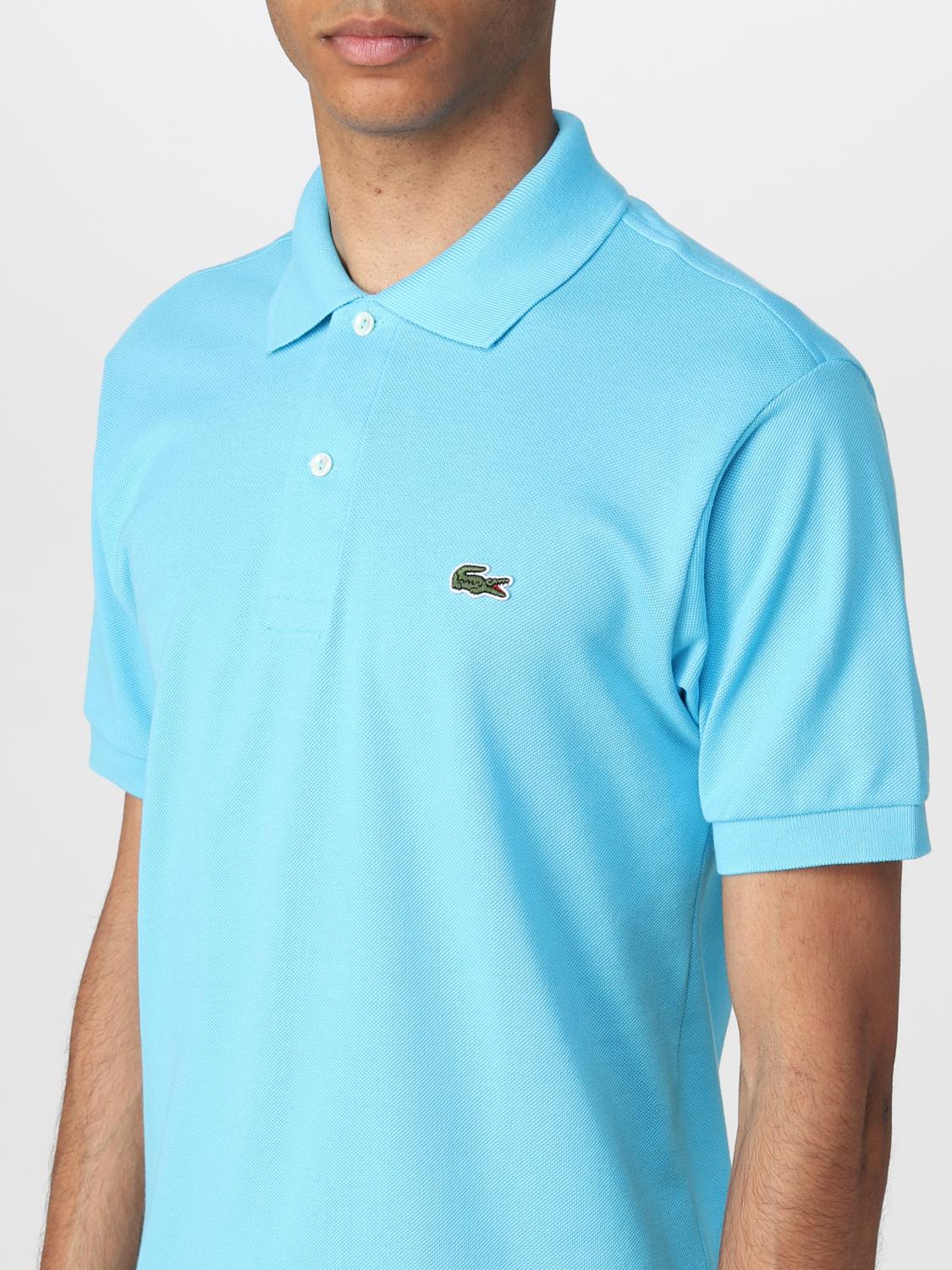 LACOSTE POLO: Polo básico Lacoste con logo, Cielo - Img 3
