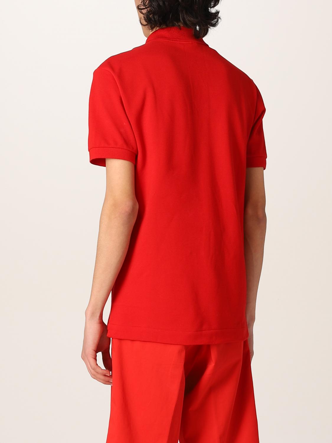 LACOSTE POLO: Polo básico Lacoste con logo, Rubí - Img 2
