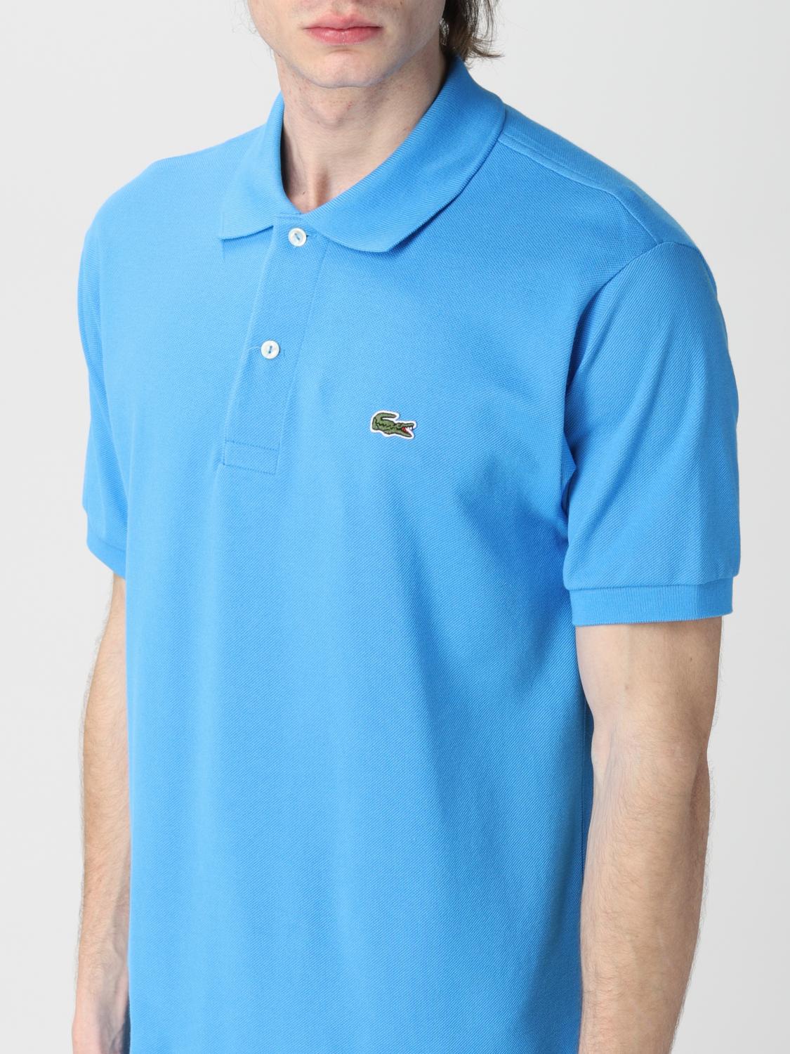 LACOSTE POLO: Polo básico Lacoste con logo, Azul Oscuro 1 - Img 3