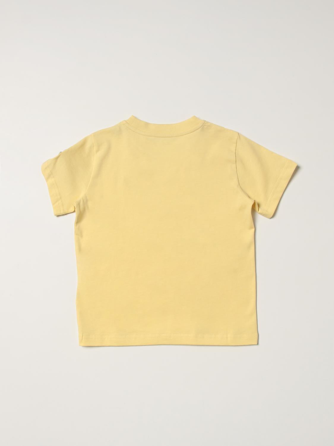 モンクレール キッズ Tシャツ 8A 130 イエロー モンクレール キッズ Tシャツ 8A 130 イエロー