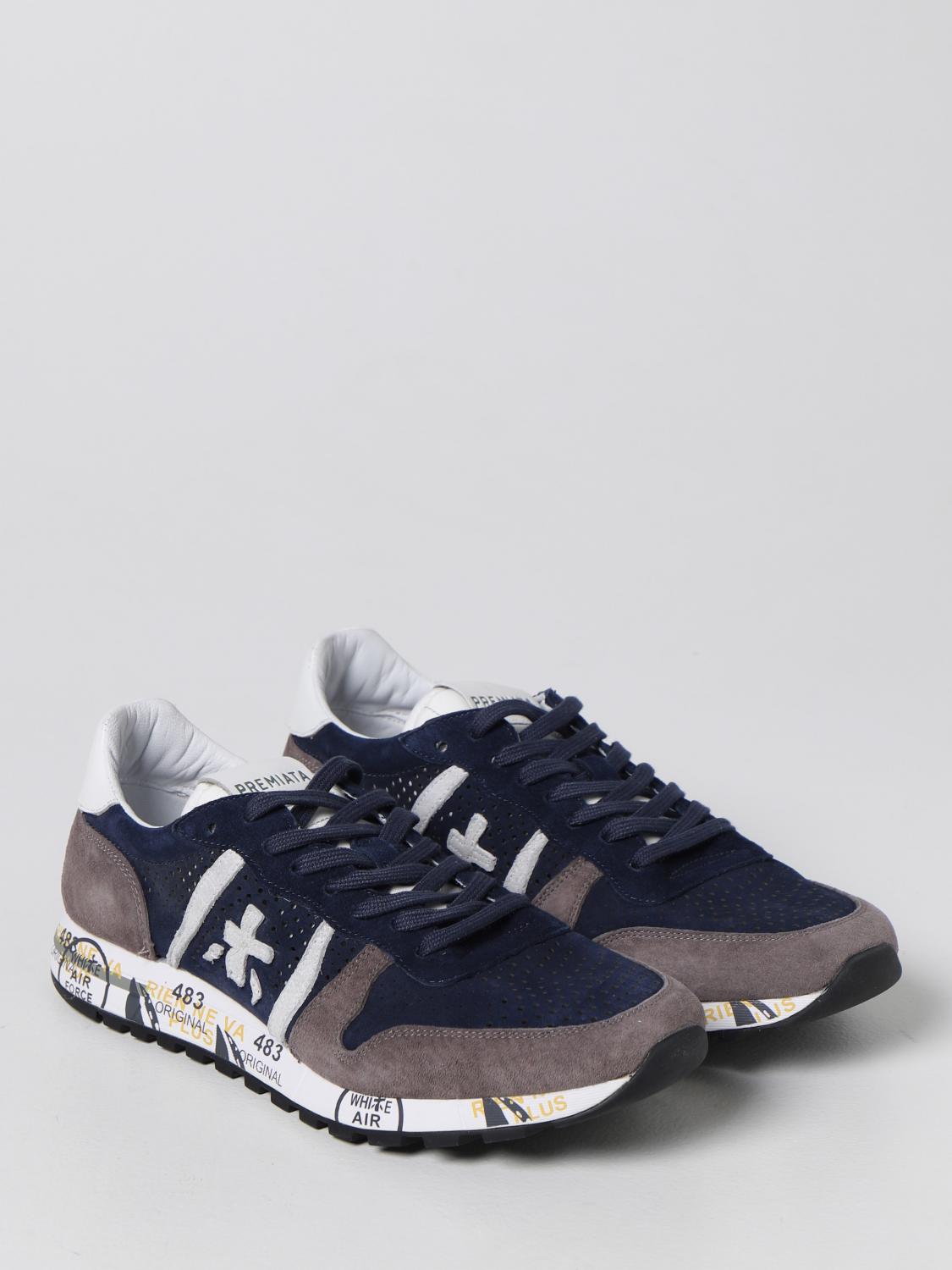 PREMIATA 스니커즈: 신발 남성 Premiata, 블루 - Img 2