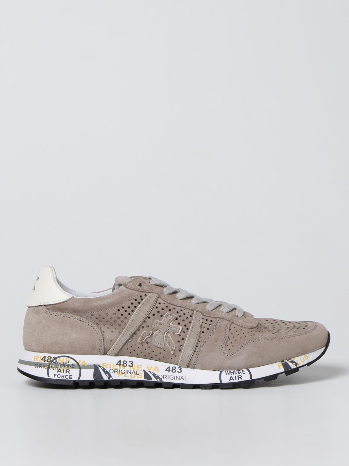 PREMIATA SNEAKERS: Sneakers Eric Premiata in nabuk, Sabbia - Img 1