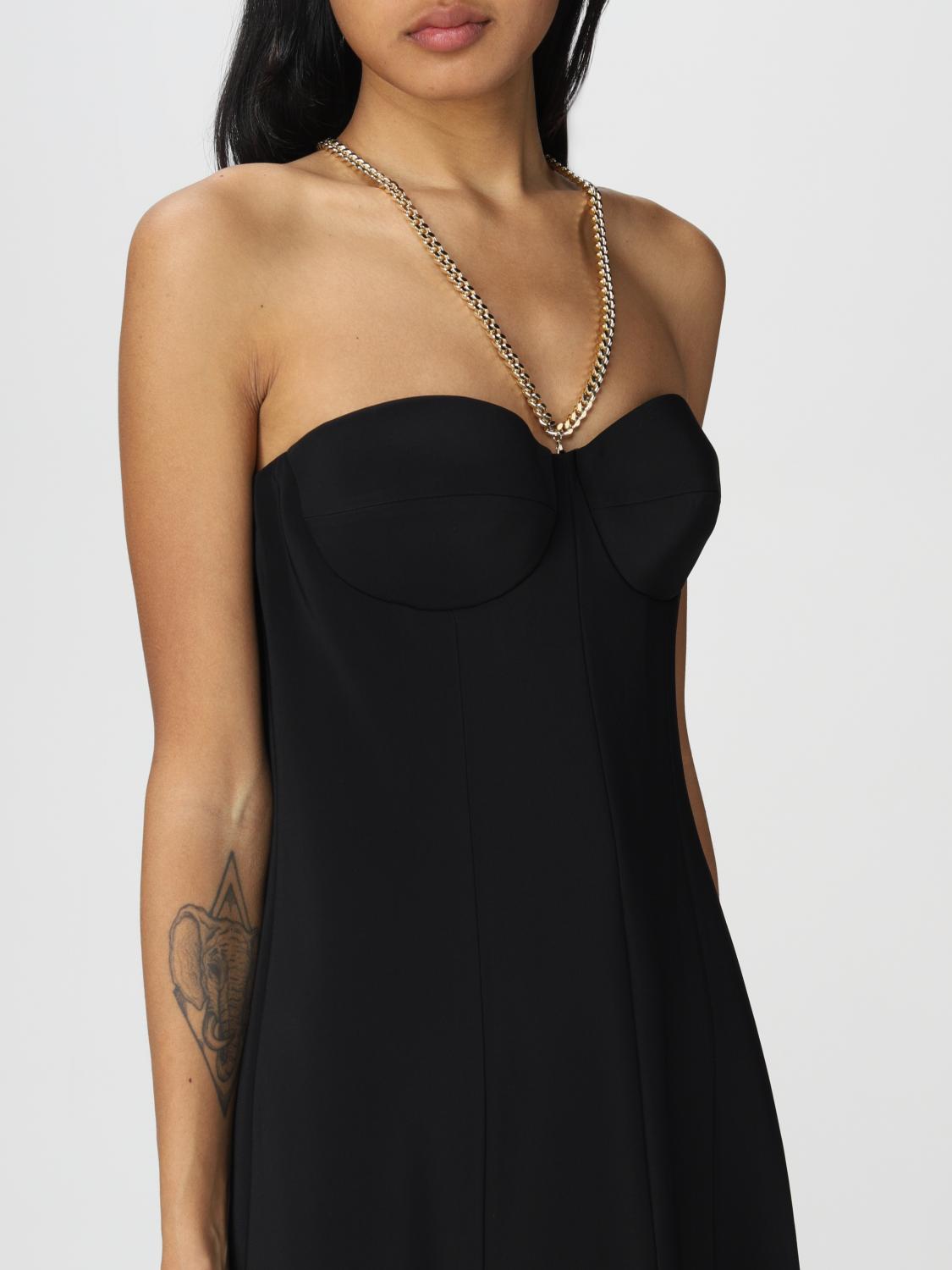ELISABETTA FRANCHI KLEID: Elisabetta Franchi Damen Kleid, Schwarz - Img 3