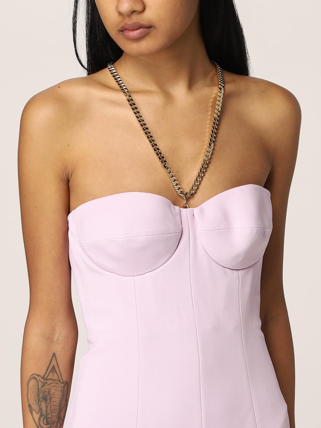ELISABETTA FRANCHI KLEID: Elisabetta Franchi Damen Kleid, Glyzinien - Img 3