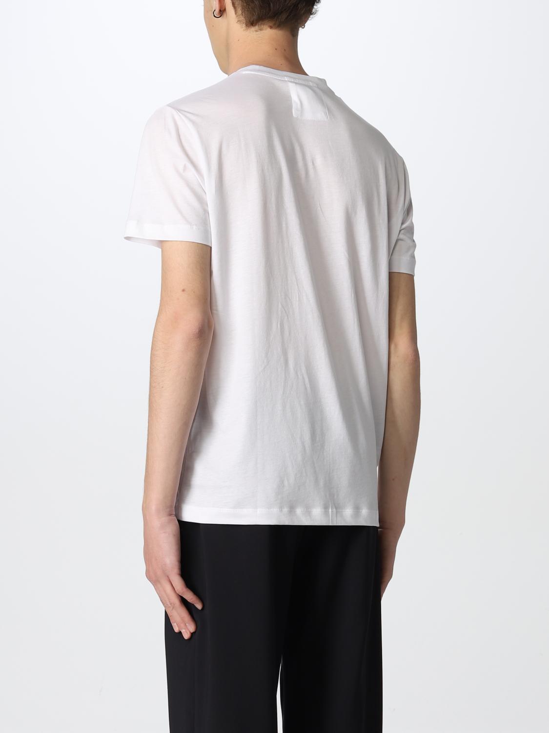 EMPORIO ARMANI T-SHIRT: Emporio Armani cotton T-shirt, White - Img 2