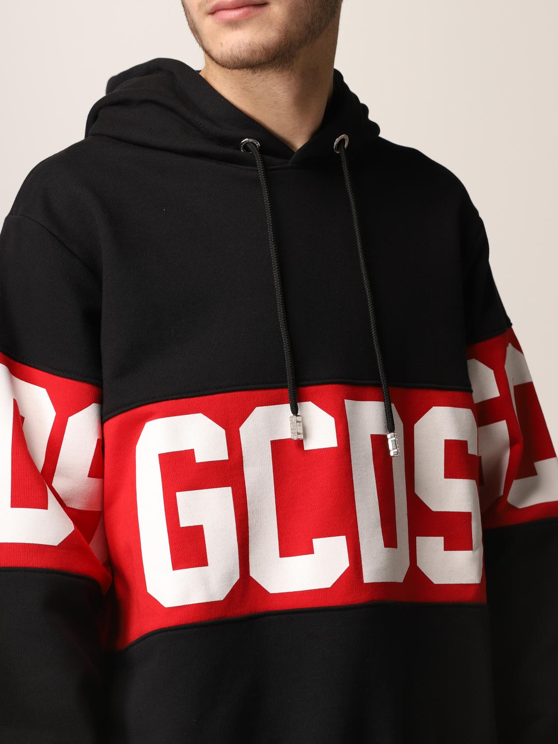 GCDS スウェットシャツ: スウェットシャツ メンズ GCDS, ブラック - Img 5