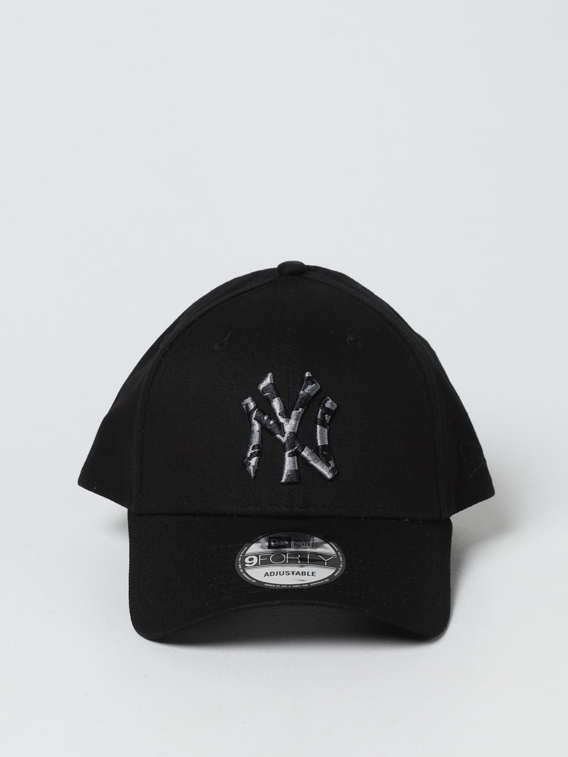 NEW ERA: baseball cap with NY logo - Black | New Era hat