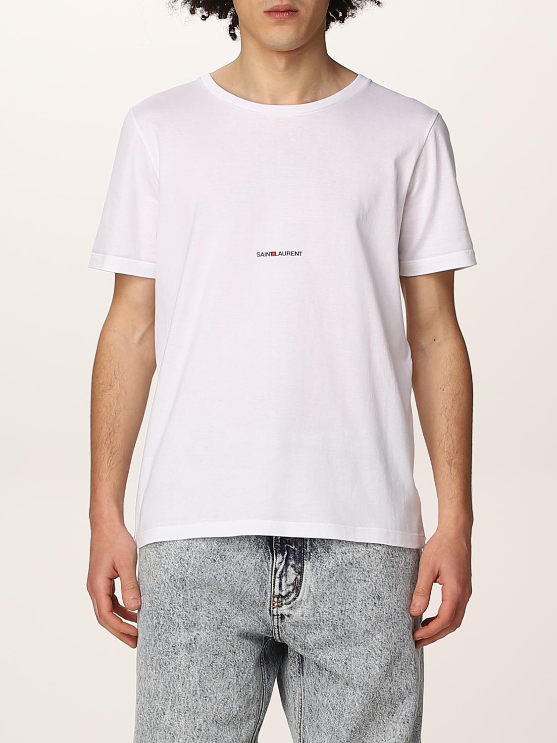 SAINT LAURENT:Tシャツ メンズ - ホワイト | GIGLIO.COM SAINT LAURENT:Tシャツ メンズ - ホワイト | GIGLIO.COM