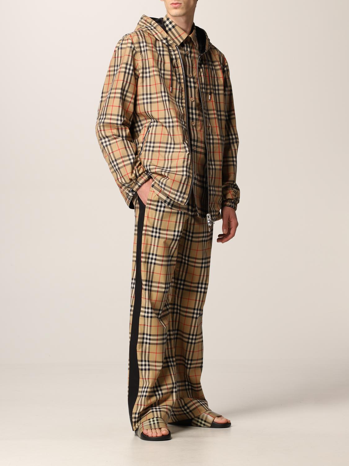 【送料&関税込】Burberry Reversible Jacket BURBERRY - Check Nylon Reversible Jacket Burberry
