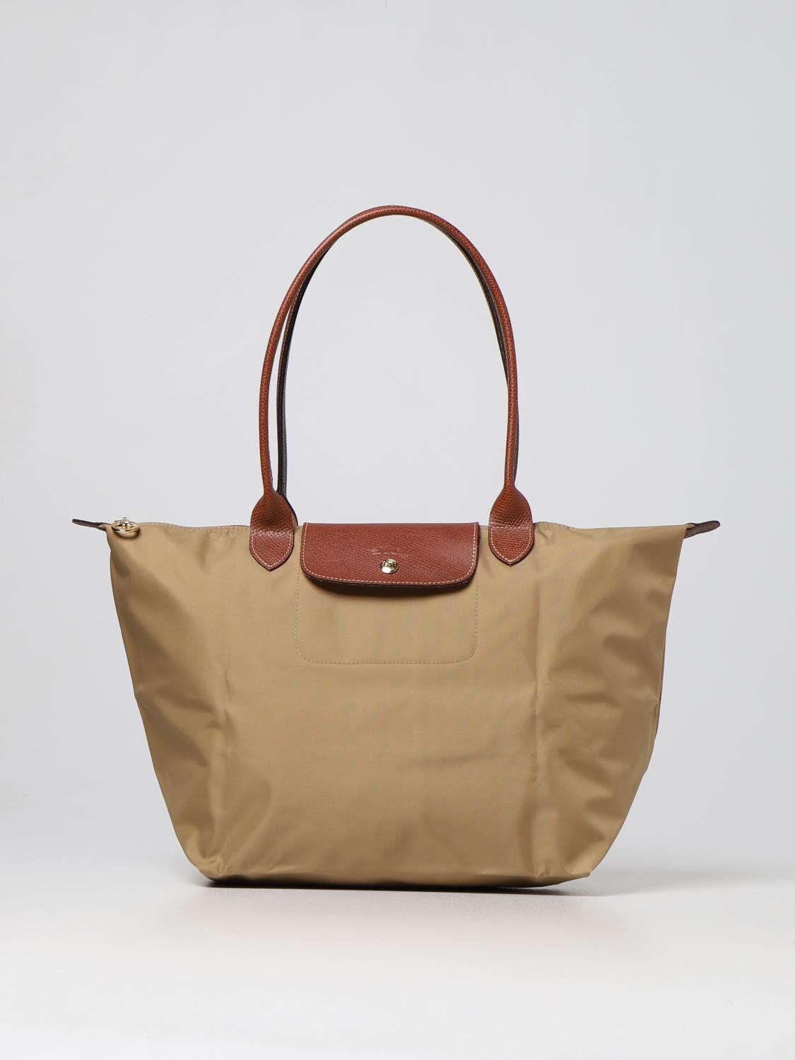 LONGCHAMP Le Pliage nylon bag Beige Longchamp shoulder bag L1899089 online at GIGLIO.COM