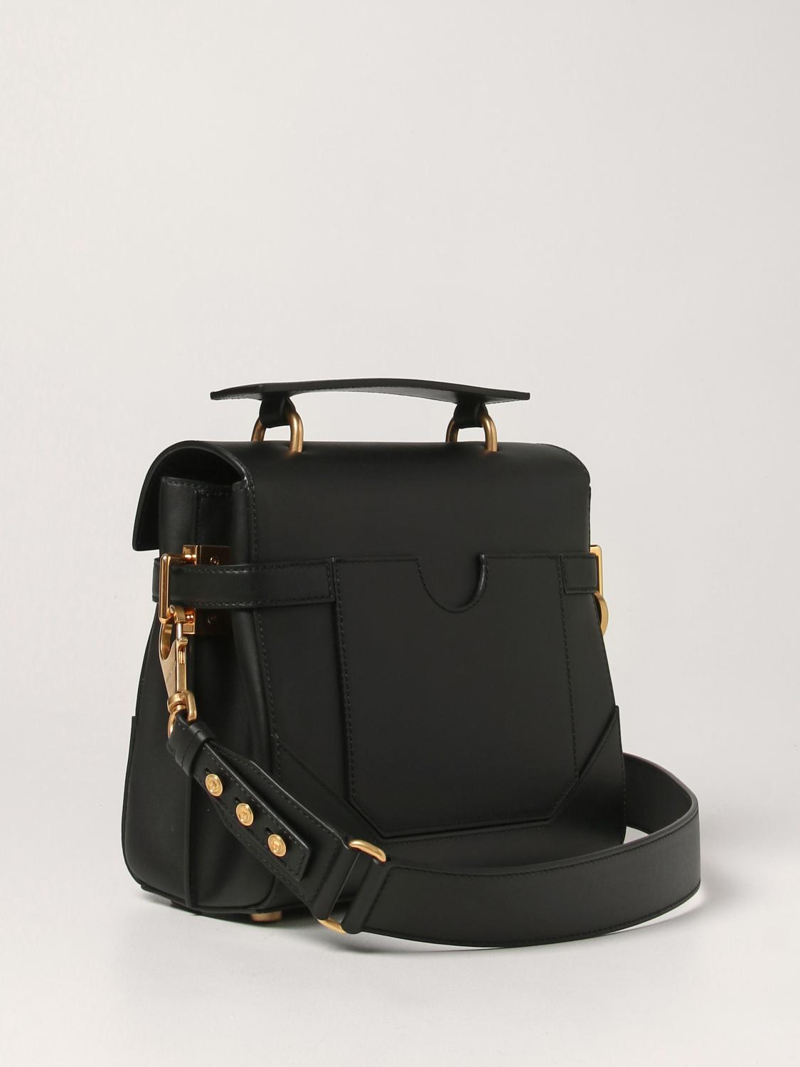 balmain 　leatherbag Balmain BBuzz 23 Top-Handle Bag in Smooth Leather | Neiman