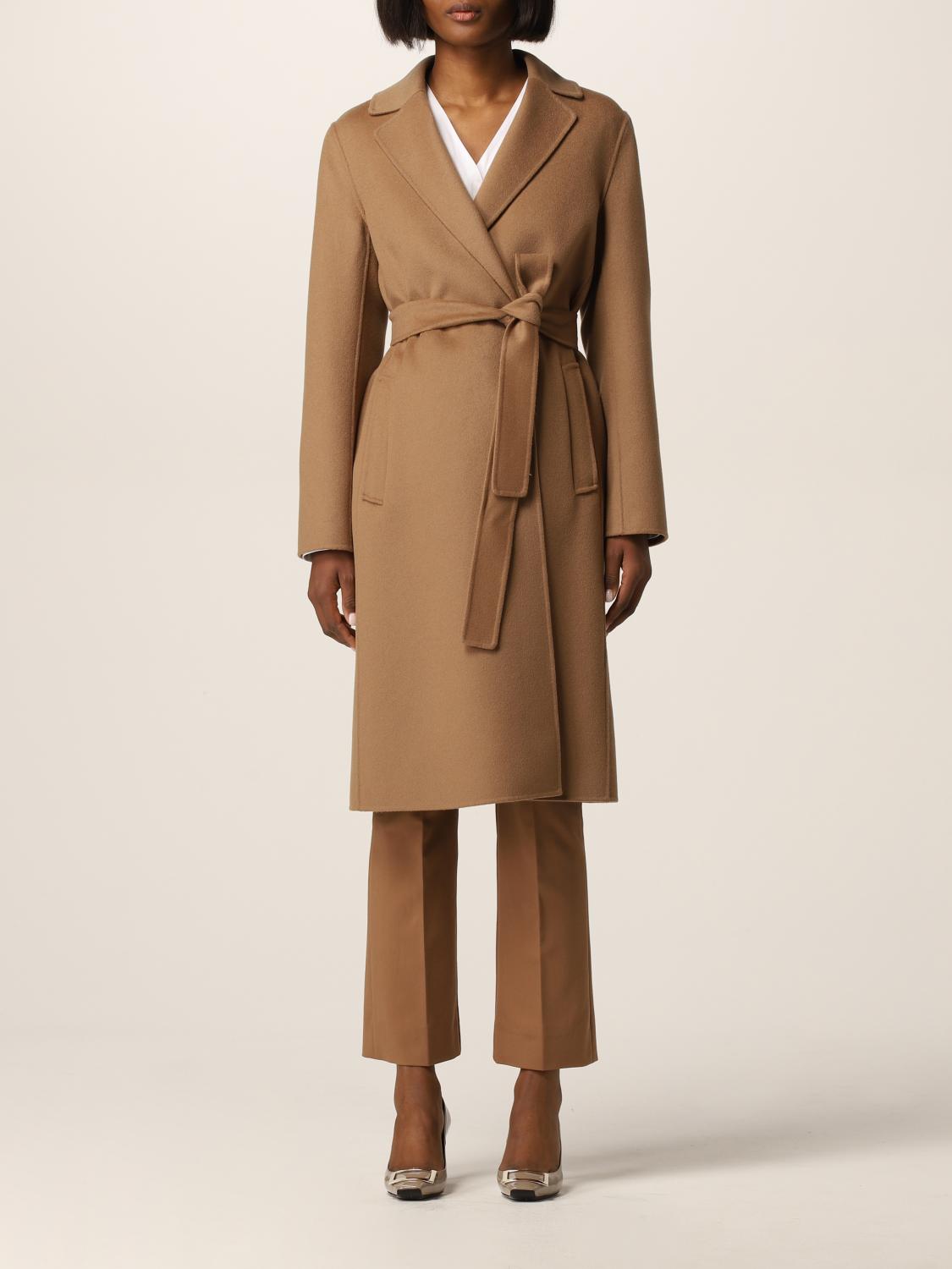 Manteau Max Mara Femme 100% Chameau (camel) - Taille 34/36 (probablement IT) - Occasion Très Bon état