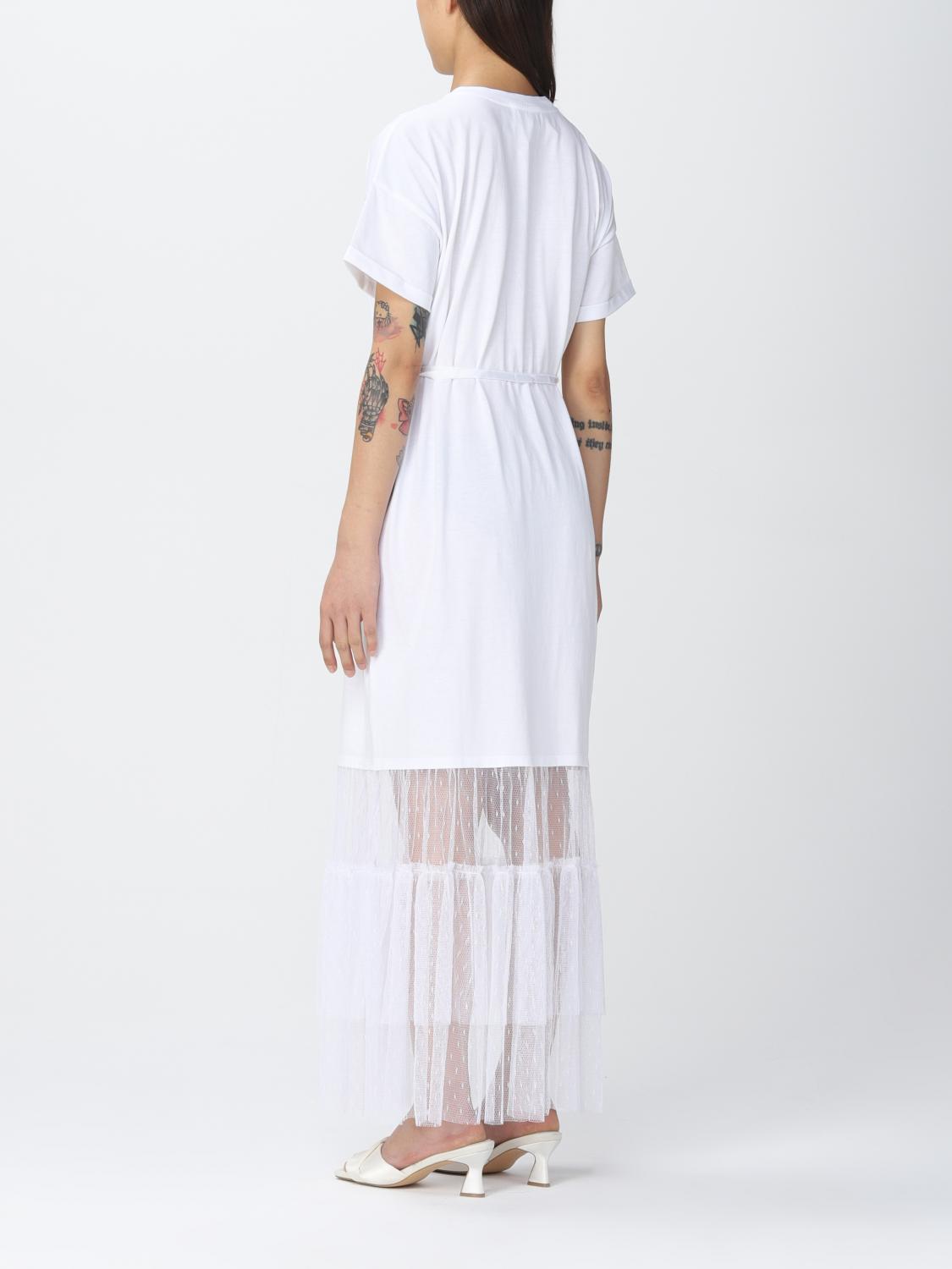 TWINSET VESTIDO: Vestido mujer Twin Set, Blanco - Img 2