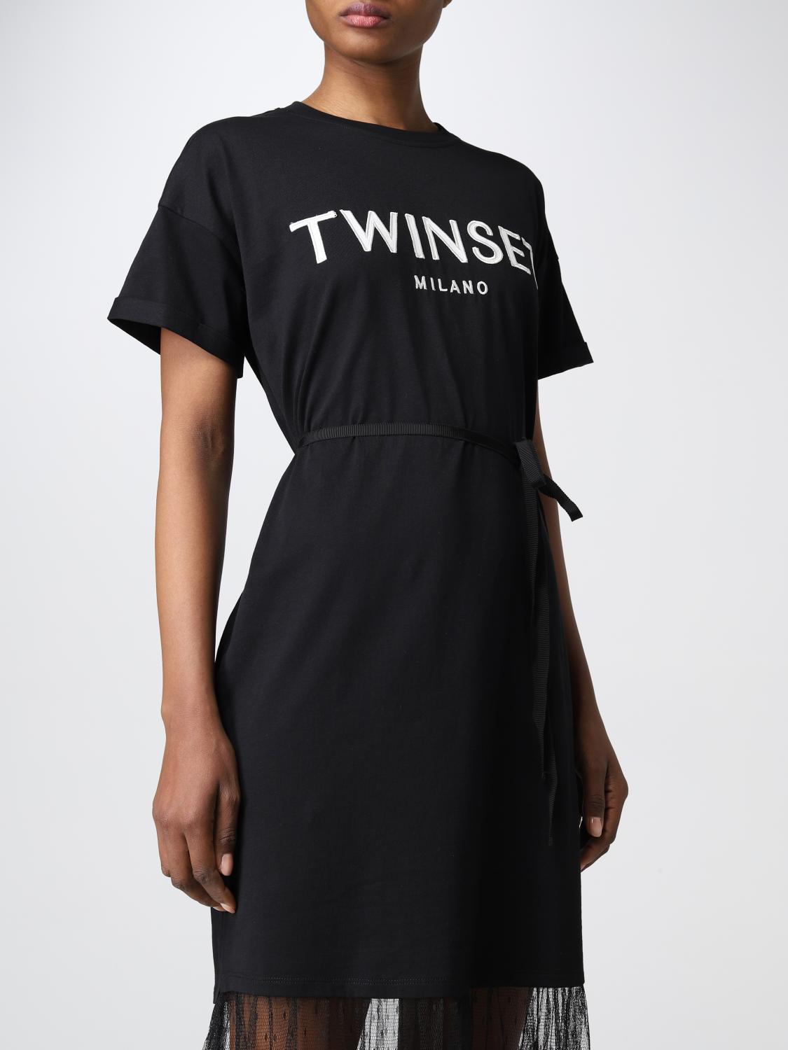 TWINSET VESTIDO: Vestido mujer Twin Set, Negro - Img 3