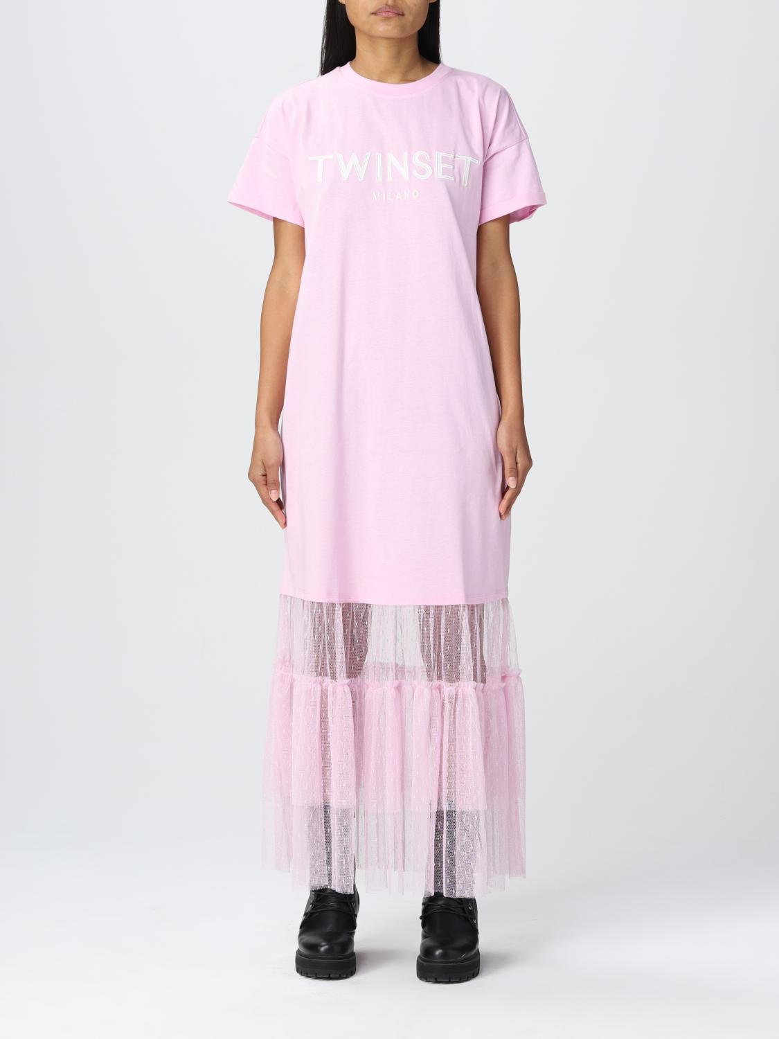 TWINSET VESTIDO: Vestido mujer Twin Set, Rosa - Img 1