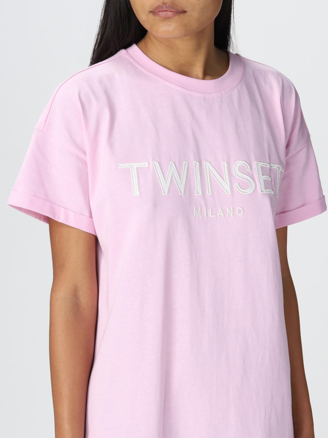 TWINSET VESTIDO: Vestido mujer Twin Set, Rosa - Img 3