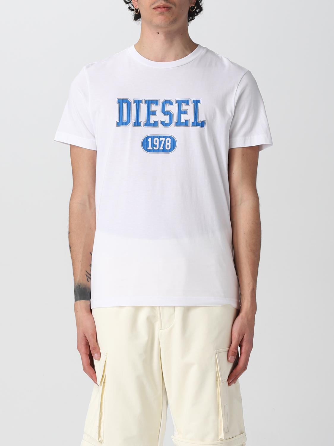 Diesel - Man - White - T-shirt