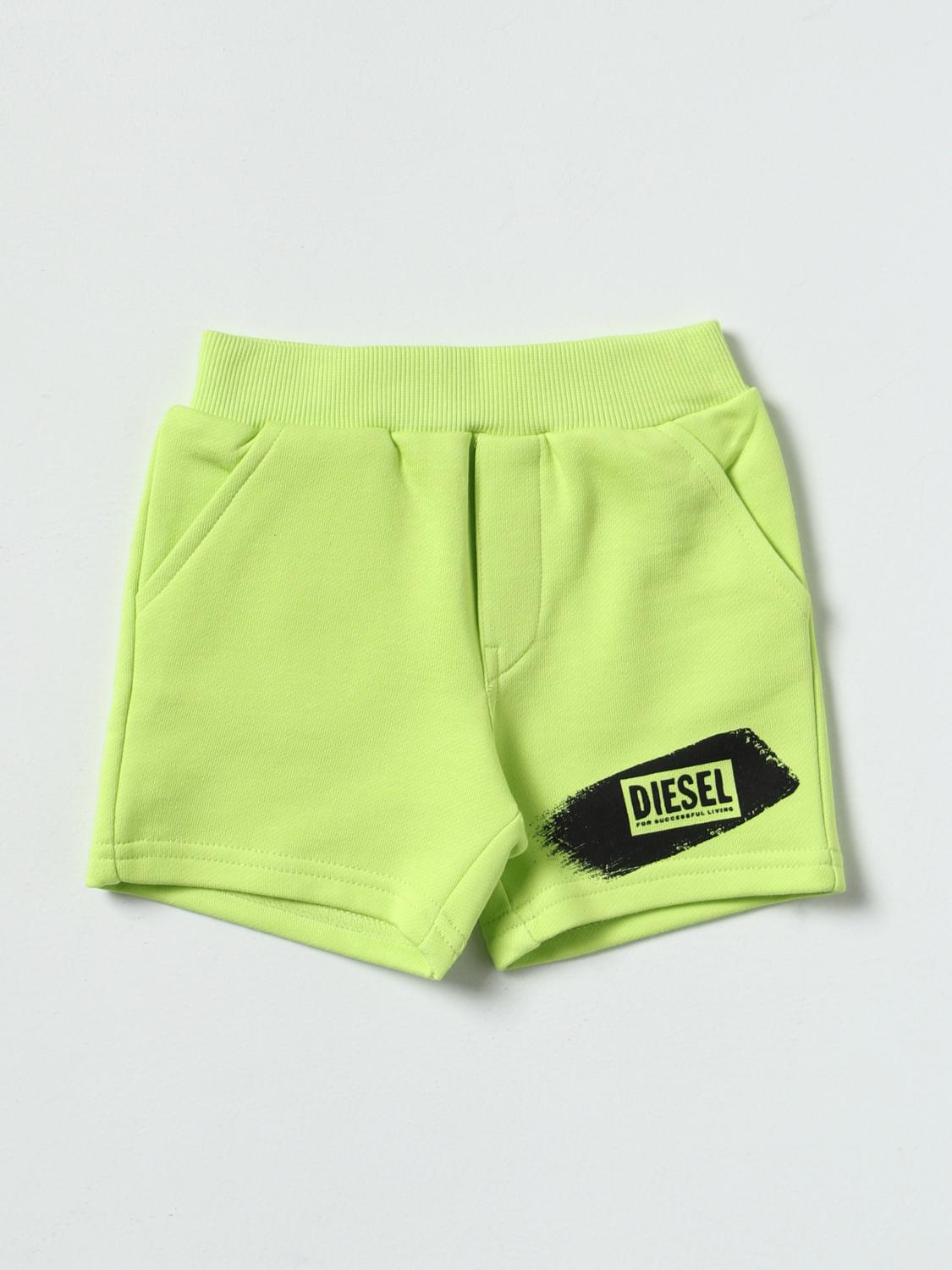 DIESEL SHORTS: Shorts kids Diesel, Yellow - Img 1