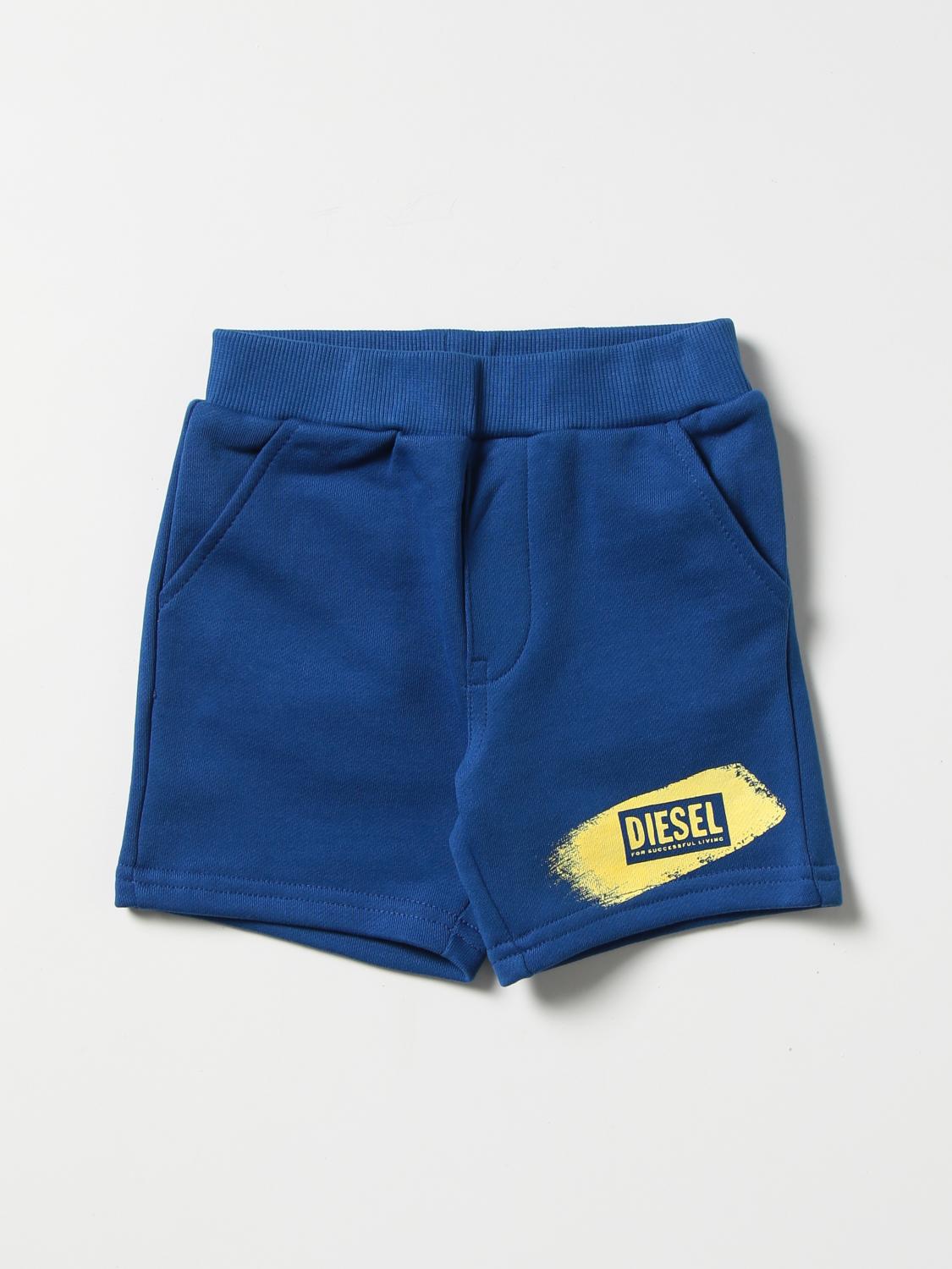DIESEL SHORT: Shorts enfant Diesel, Bleu Royal - Img 1