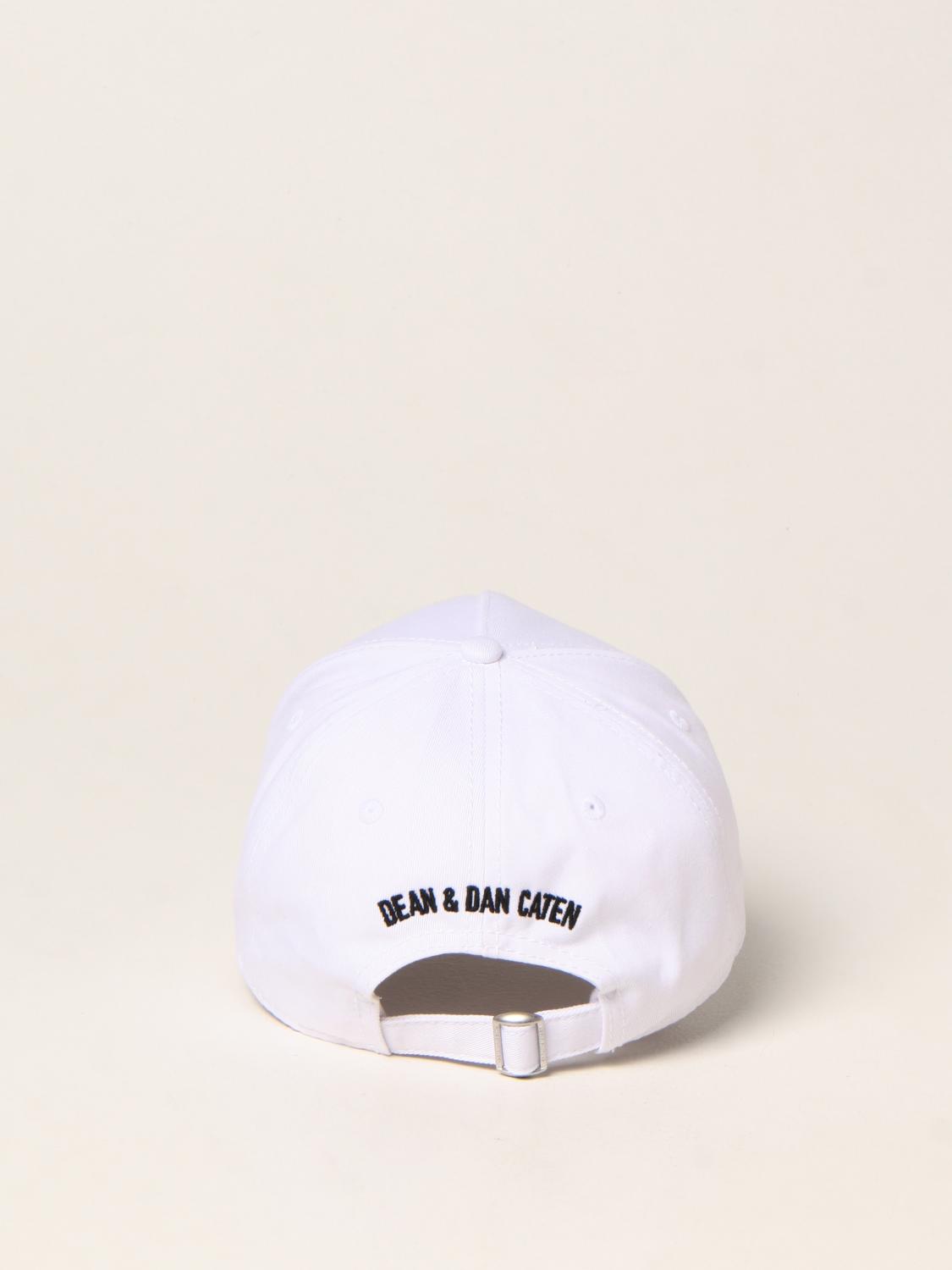 DSQUARED2 HAT: Dsquared2 baseball cap in cotton, White - Img 3