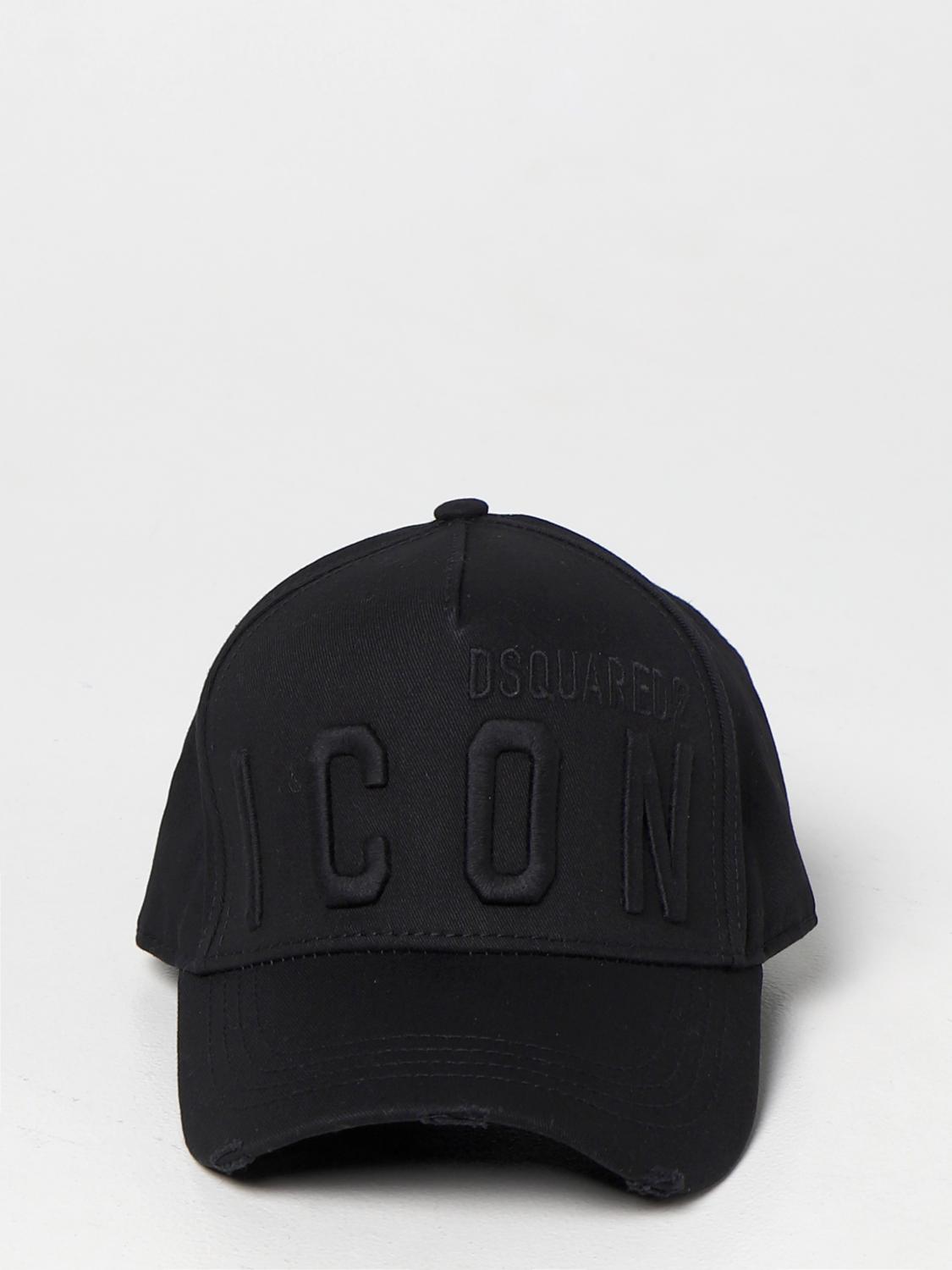 DSQUARED2 모자: 모자 남성 Dsquared2, 블랙 1 - Img 2