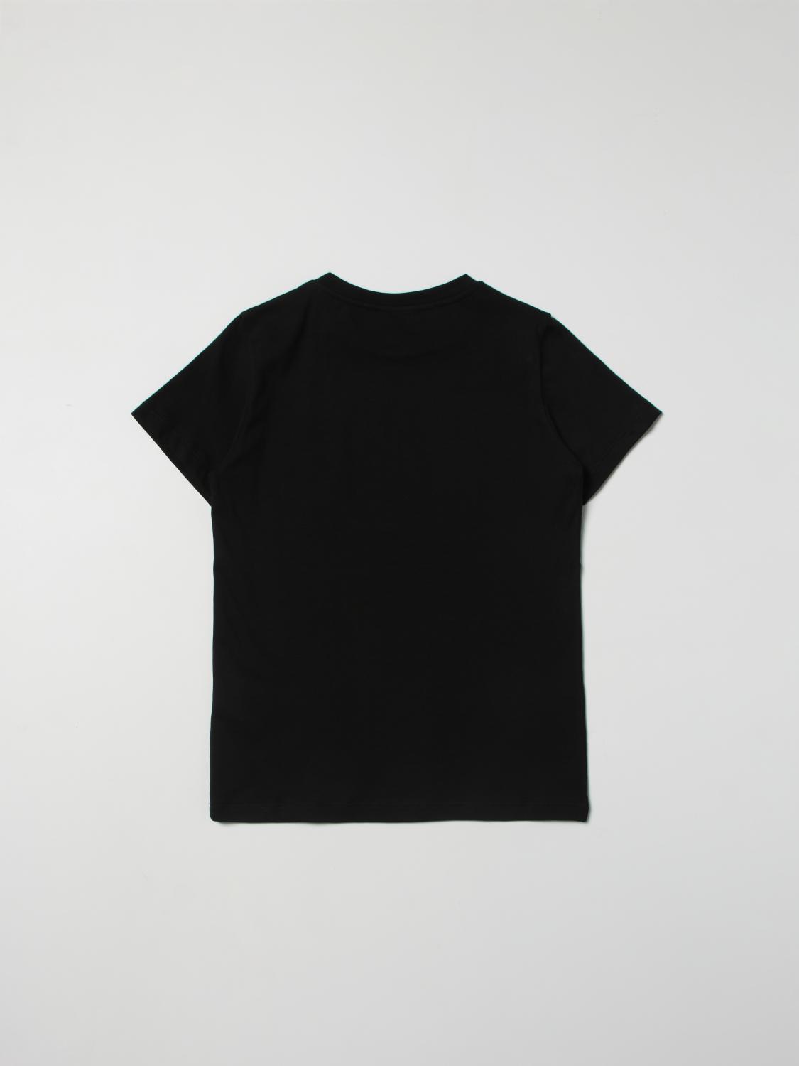 BALMAIN T-SHIRT: Balmain Jungen T-Shirt, Schwarz - Img 2