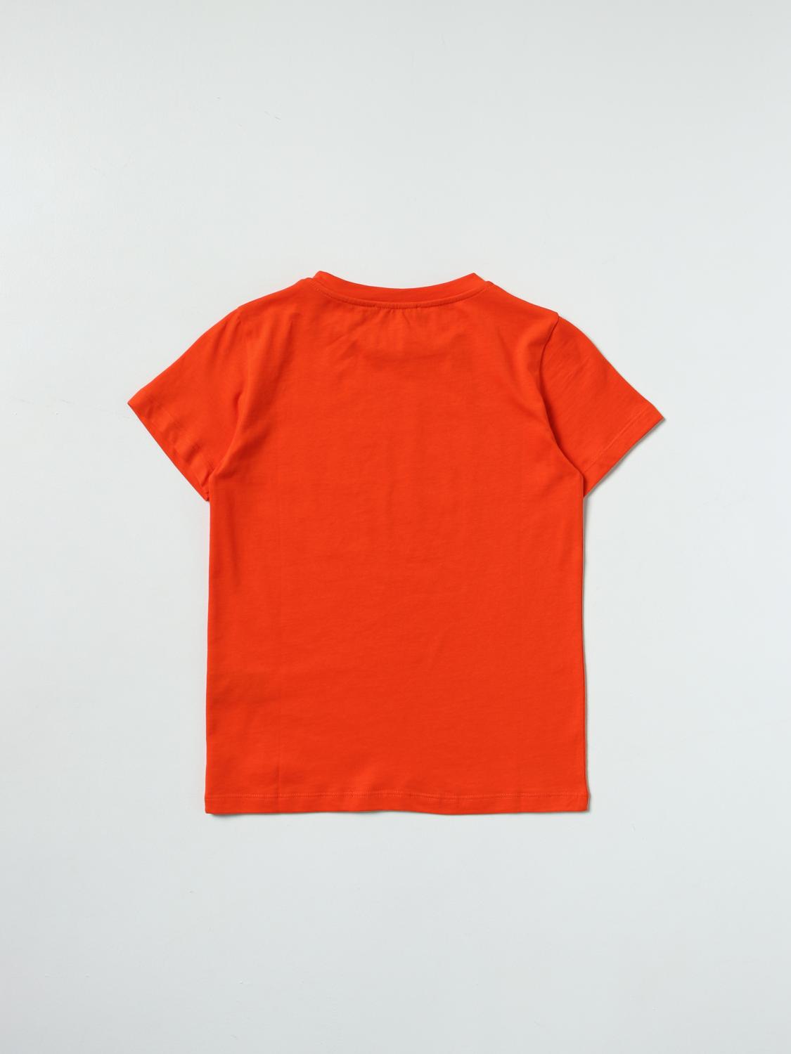 BALMAIN T-SHIRT: Balmain Jungen T-Shirt, Orange - Img 2