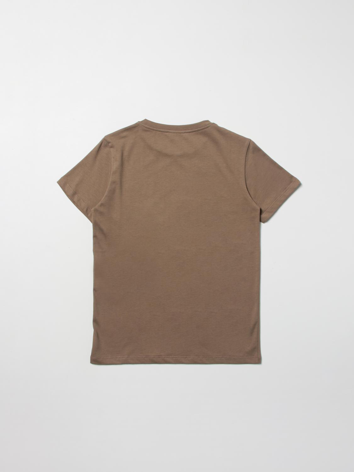 BALMAIN CAMISETA: Camiseta niños Balmain, Marrón - Img 2