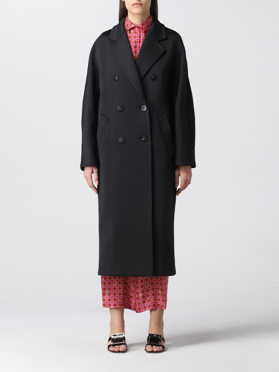 MAX MARA｜COATS (MADAME (19010121 001 / 19010121600 001) 101801 Icon Coat, black | 