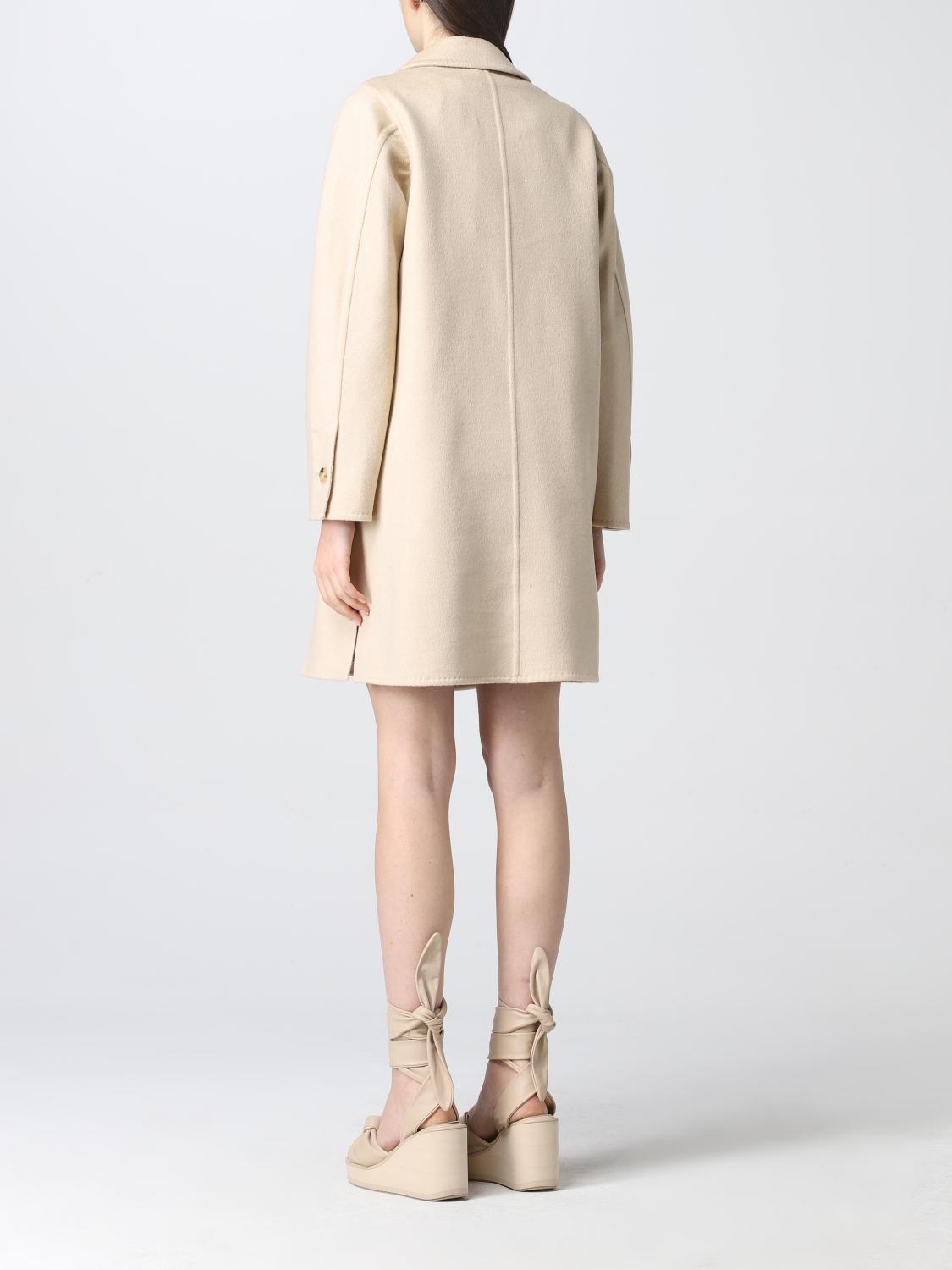 MAX MARA COAT: Max Mara camel coat, Yellow Cream - Img 3