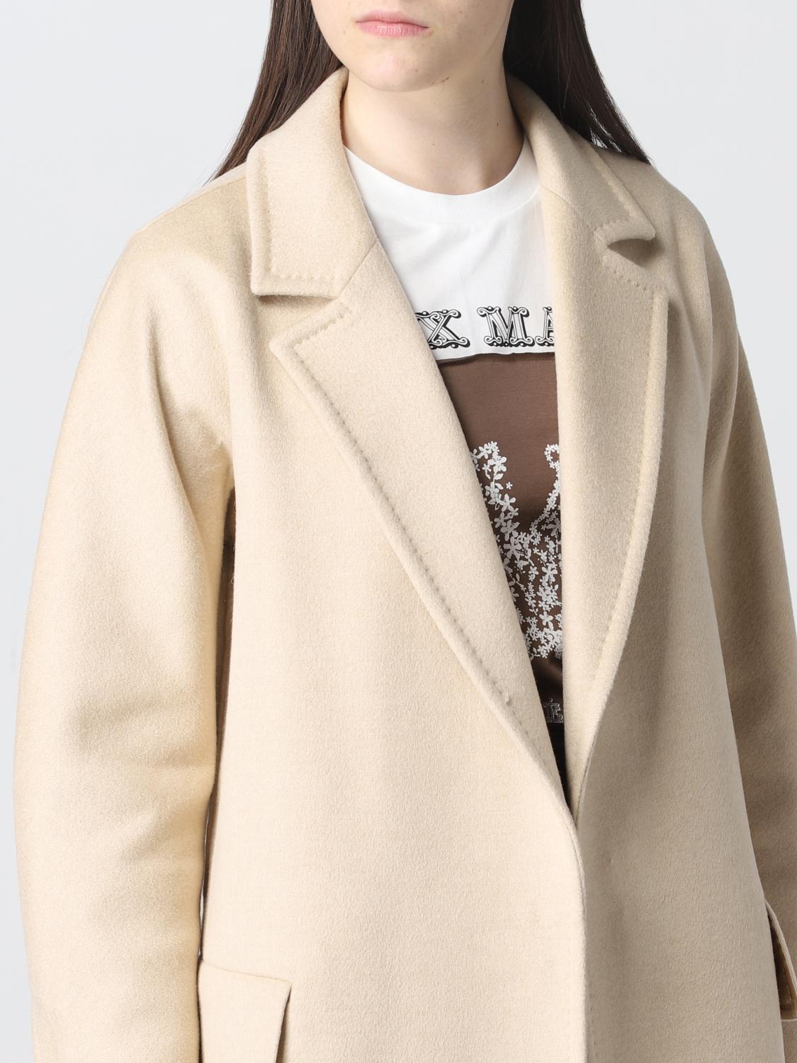MAX MARA COAT: Max Mara camel coat, Yellow Cream - Img 5