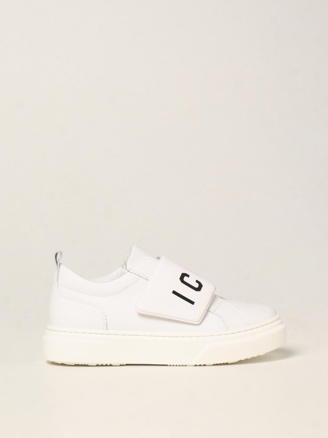 Dsquared2 Felpa Bianca Con Logo Per Bambino DQ3185-D0094-DQ100