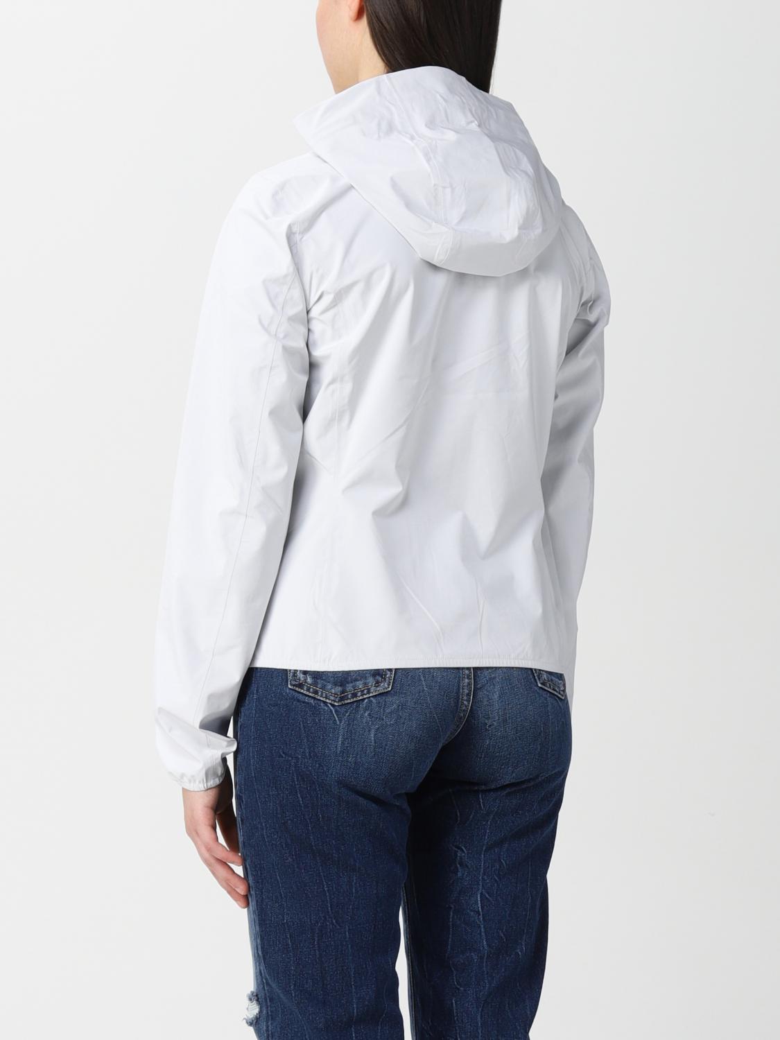 K-WAY CHAQUETA: Chaqueta mujer K-way, Blanco - Img 2