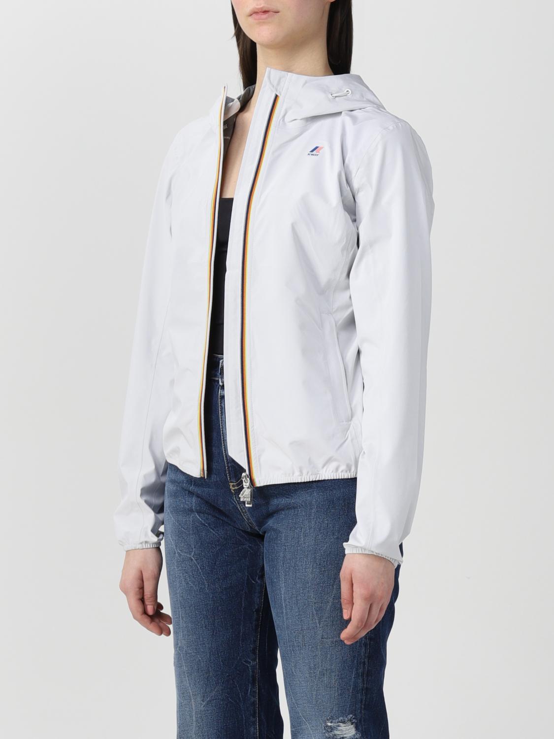 K-WAY CHAQUETA: Chaqueta mujer K-way, Blanco - Img 3